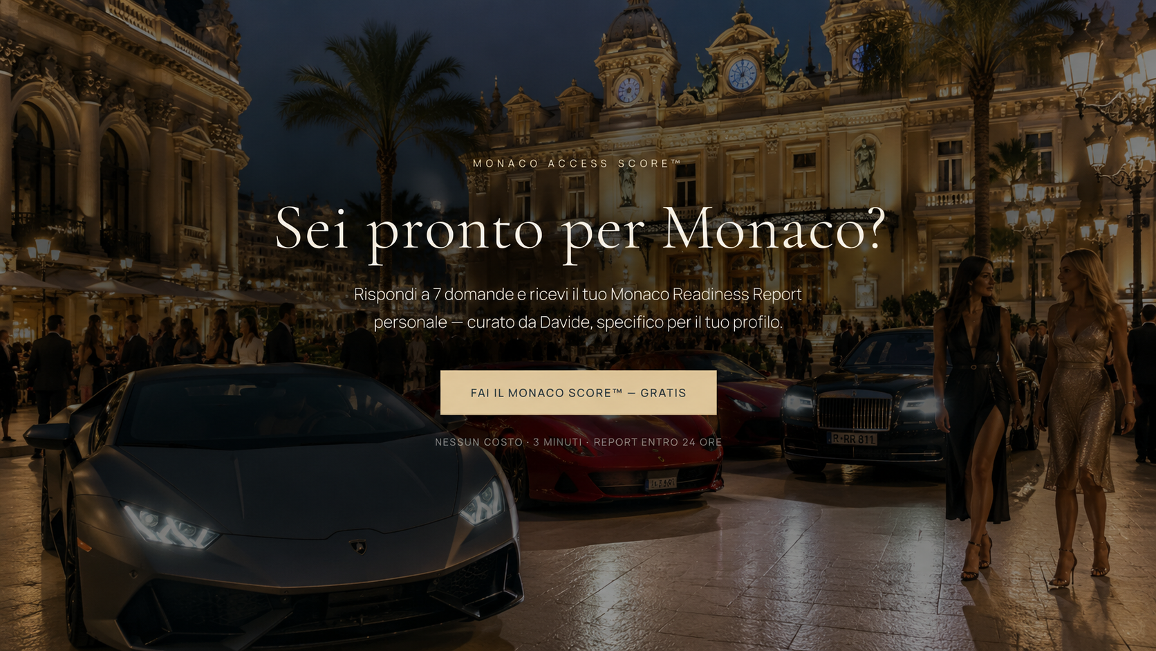 Monaco di sera